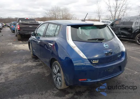 2016 Nissan Leaf Sl из США, поврежденный, VIN 1N4BZ0CP1GC312480